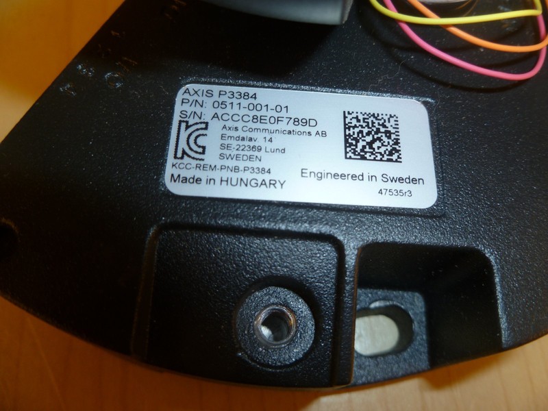 AXIS P3384-V Network Dome Camera  Vandal-resistant with HDTV 720p Security PoE gallery