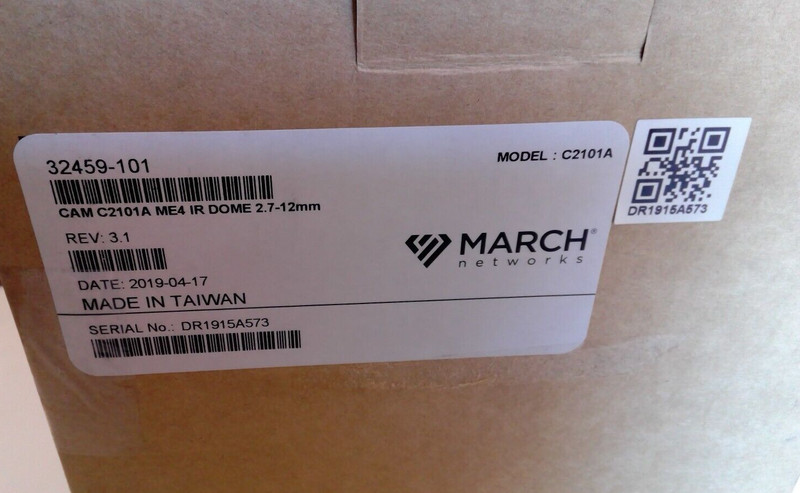 March Networks 32459-101 CAM C2101A ME4 ir Dome Camera gallery