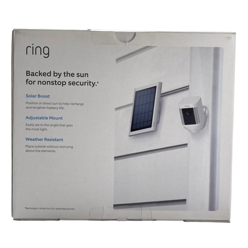 Ring 8ASPS7-WEN0 Solar Panel for Spotlight Cam Battery Sealed gallery