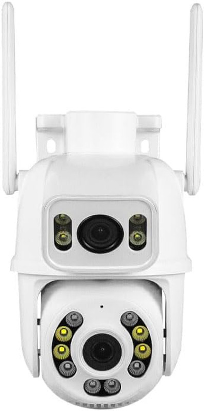 ICSEE Wifi Camera Security 6MP Dual Lens Wireless PTZ Waterproof Human Detection