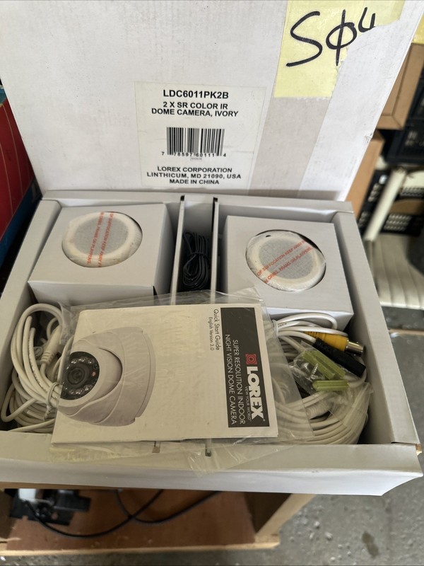 Lorex LDC6011 Vantage Super Resolution Indoor Night Vision Dome Security. 2 Inc