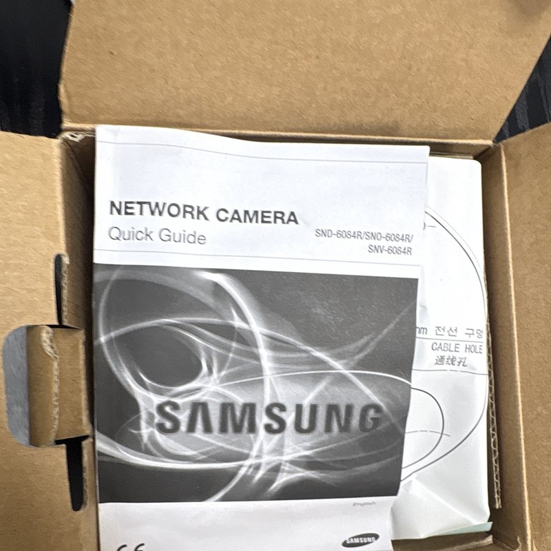 Samsung SND-6084RN IP Network Wired Dome Security Camera 1080p Color White 1 gallery