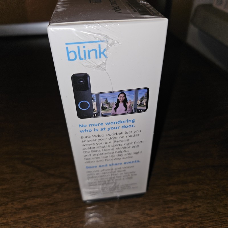 NEW Blink Video Doorbell - Two Way Audio, HD video and Alexa gallery