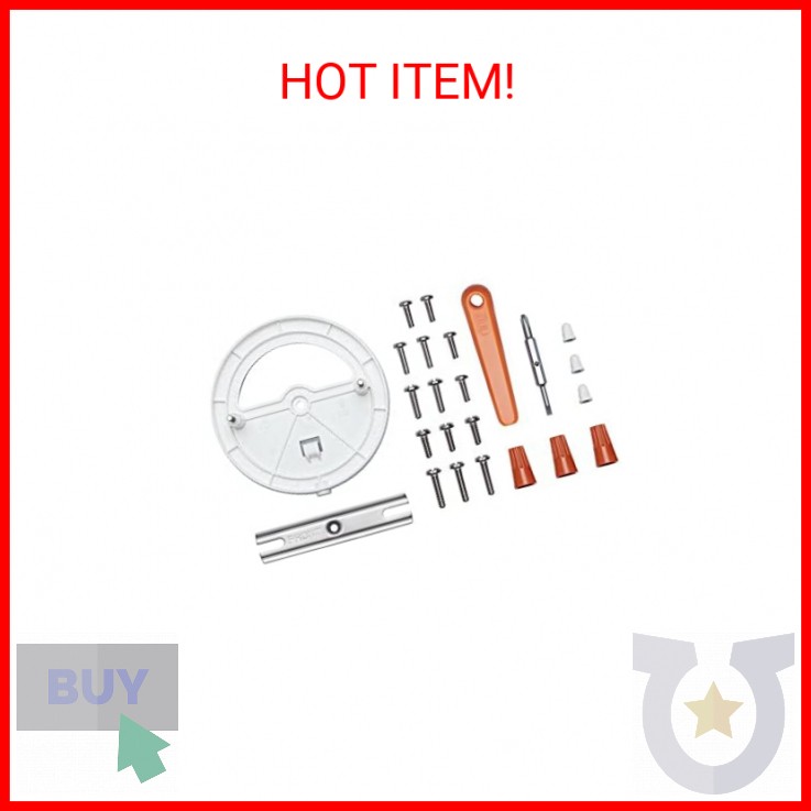 Ring Spare Parts Kit for Floodlight Cam Wired Plus, White
