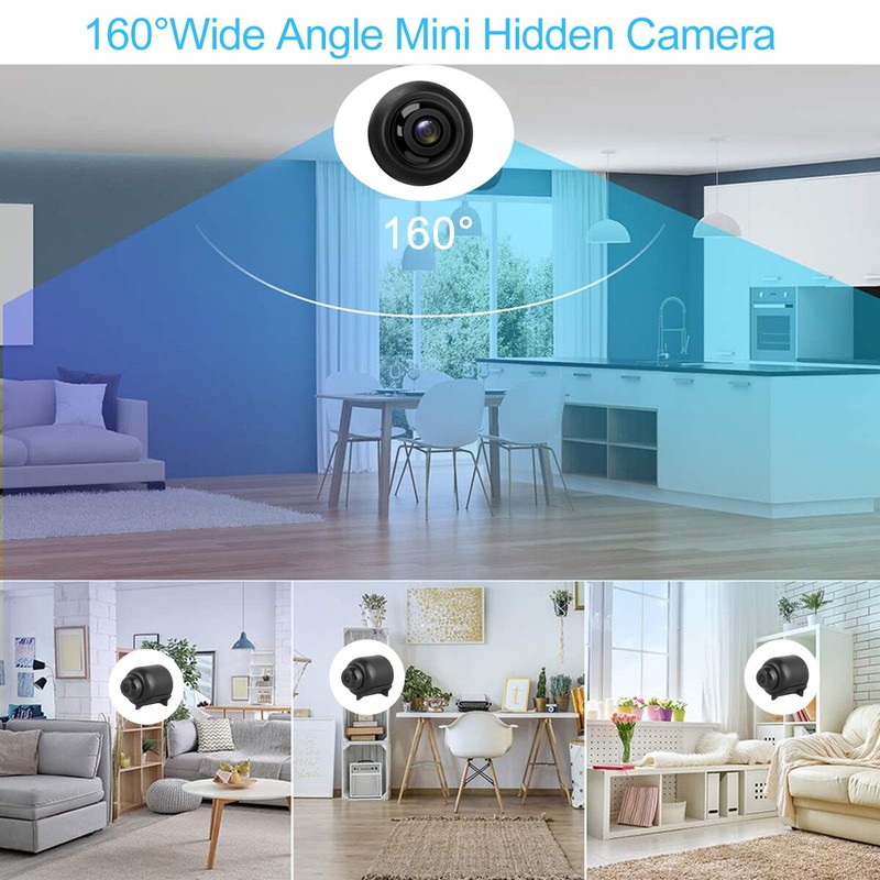 Mini WiFi Camera Wireless 1080P HD Night Cam USB Powered Home Security Camcorder gallery
