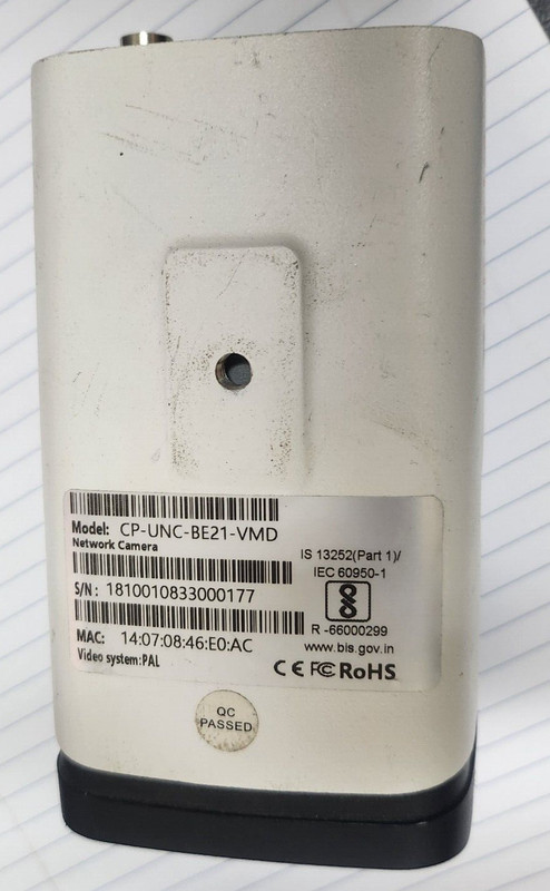 CP PLUS CP-UNC-BE21-VMD IP Networking Camera gallery