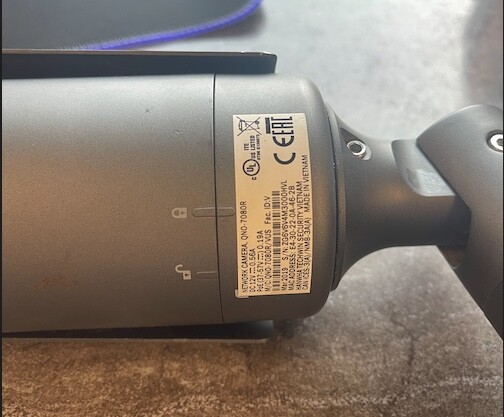 Wisenet Bullet Security Camera QN0-7080R Weatherproof Excellent Used Condition gallery