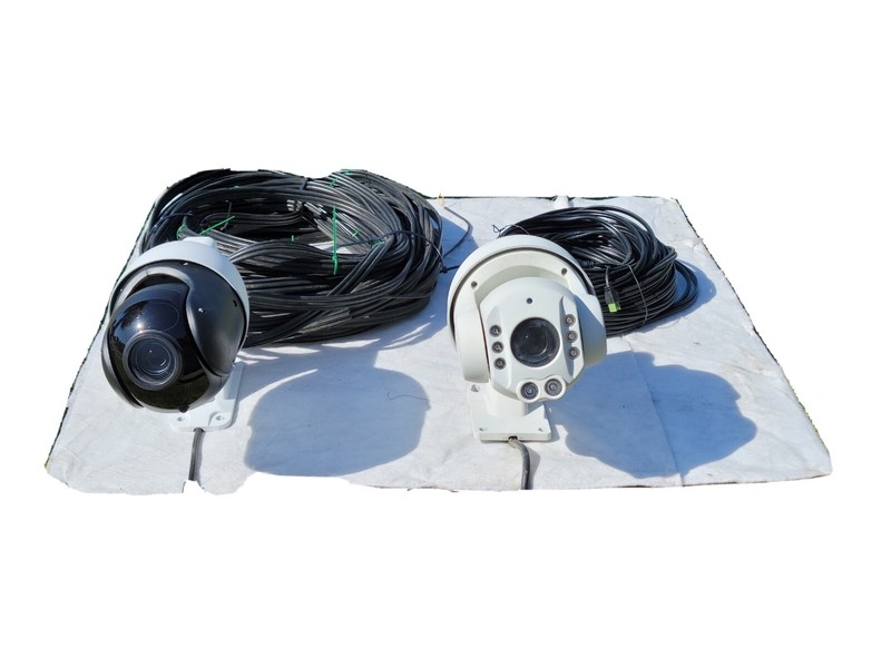2@ 2K HD Outdoor Analog PTZ Cameras