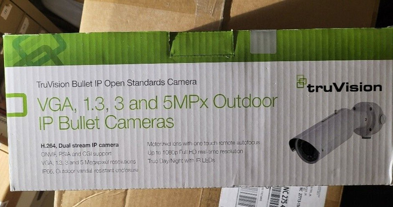 Interlogix Truvision IP Bullet Camera TVC-M3245E-2M-N 3MP motorized VF SEALED gallery