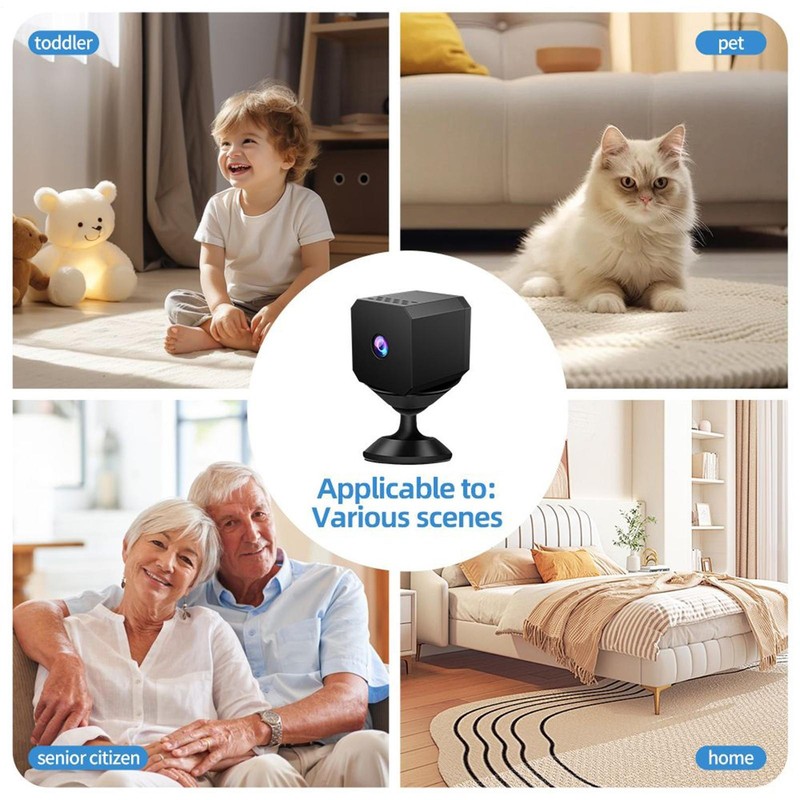Mini Wireless Blue Tooth Camera Motion Detection Wireless Home Security Cameras gallery