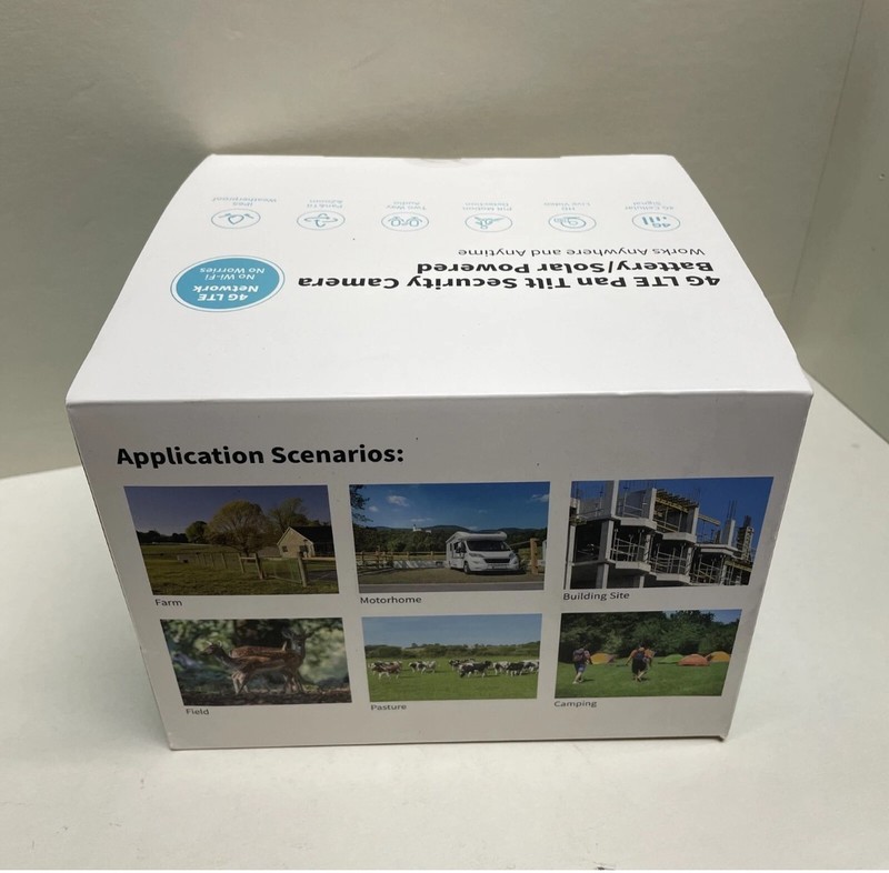 4G LTE Cellular Security Camera Outdoor Solar ( Panel Inc ) 2k SIM CARD Rbx-S60 gallery
