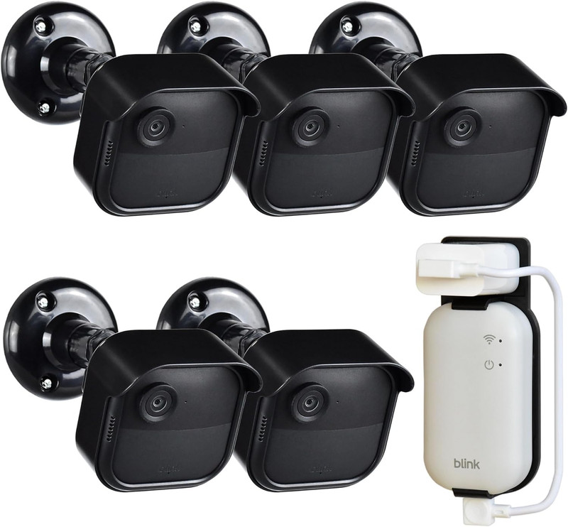 All New Blink Outdoor 4/2K+ Camera Mounting Brackets,5 Pack Weatherproof Protect