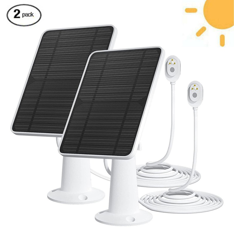 2-10Pcs Solar Panel Charger for Arlo Ultra/Ultra2/Pro 3/Pro 4 Security Camera gallery