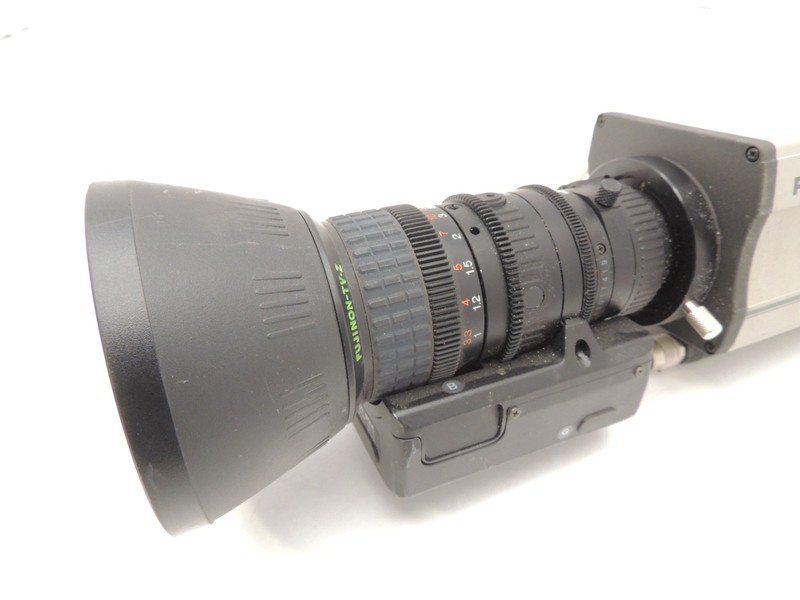 Panasonic AW-E600 NTSC Security Camera w/ Fuji AW-S14xBMD Lens AW-PH300P Head gallery