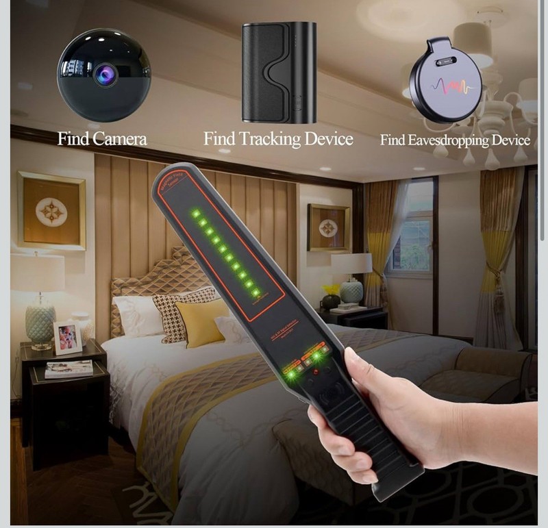 KAXYUYA Hidden Camera Detector, Bug Detector, GPS Tracker Detector Brand New gallery