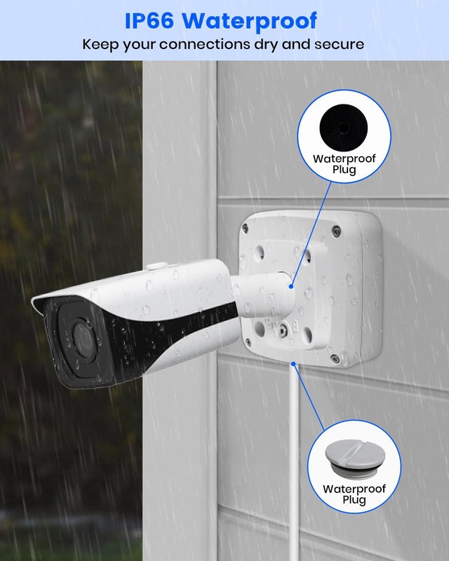 KU-PFA121 Aluminum Junction for Dah Bullet Cameras, IP66 Waterproof Mounting ... gallery