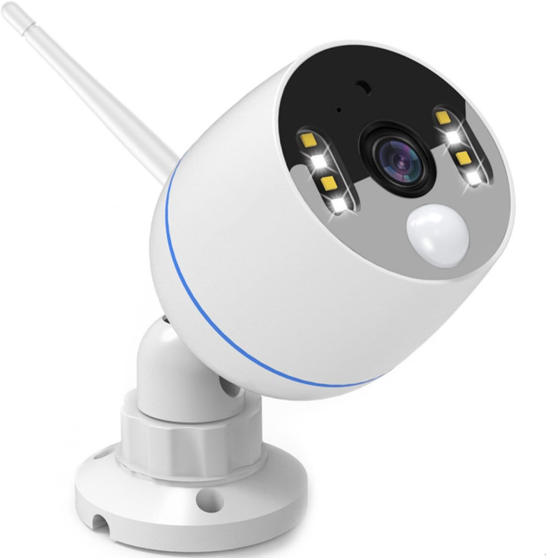 YESKAMOO Security Camera Wireless Outdoor Security for extension with Power cord