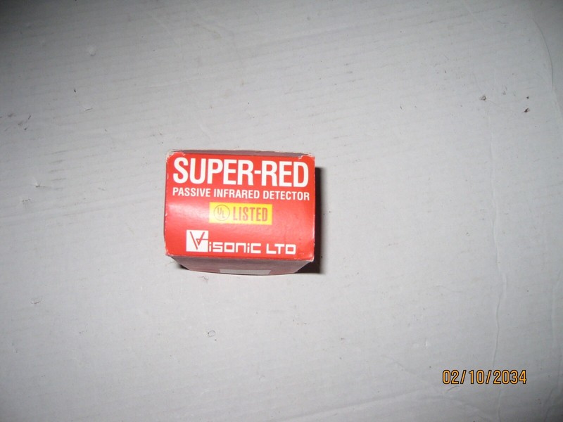 Visonic Ltd SRN-2000 UL Passive Infared Detector Series Super Red T10