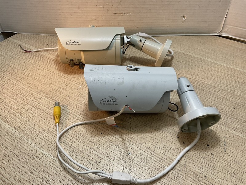 COSTAR CBC365Outdoor Bullet Digital Color Camera Lot Of 2 / GAR491
