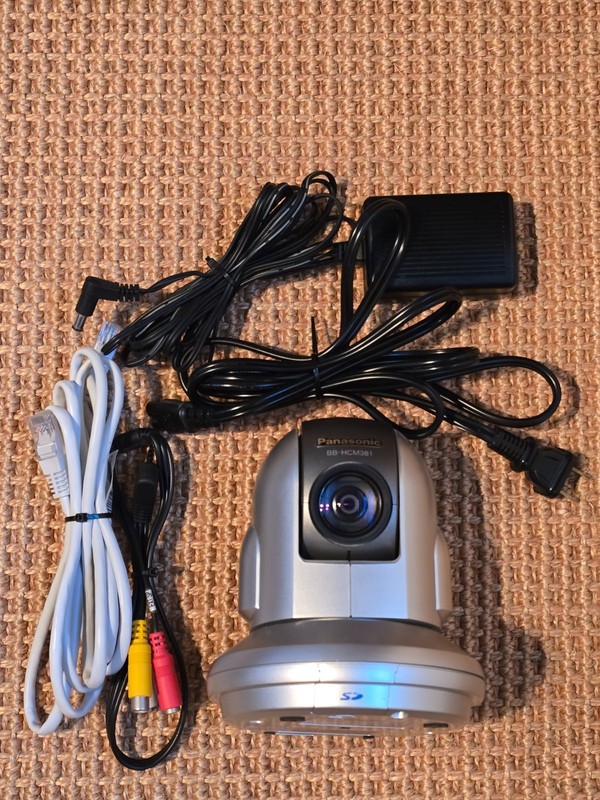 Panasonic POE IP BB-HCM381A Pan Tilt Zoom / Network Indoor Camera Only gallery