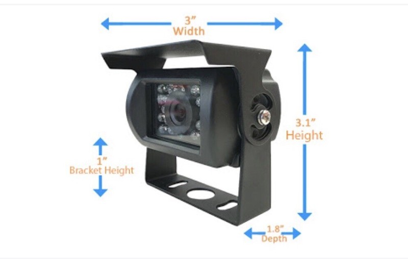 BESNT BS-2020 Surveillance Color Camera 2.8mm 18IR LED D/N NTSC Waterproof NEW! gallery