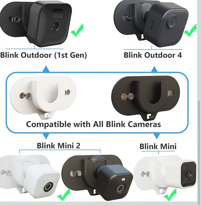 2Pack Suction Cup Mount for Blink Outdoor 4 (4Th Gen)/(3Rd Gen), Blink XT / XT2, gallery