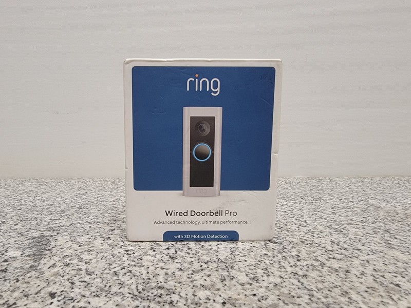 Ring Doorbell Pro - Satin Nickel 3D Motion Detection
