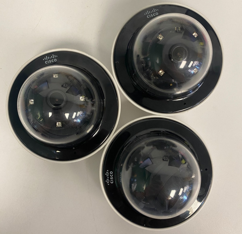 LOT 3) Cisco Meraki MV12WE-HW Indoor Camera Unclaimed No Mounts