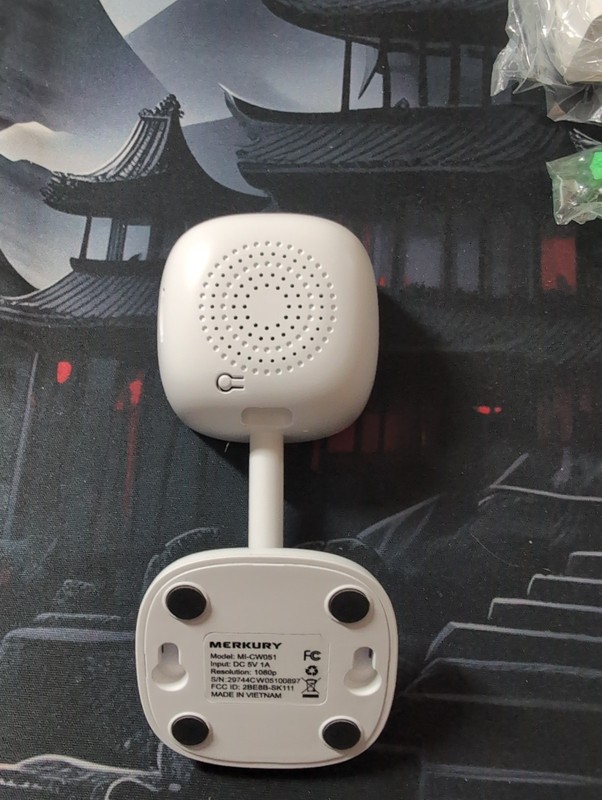 Mercury Smart Indoor Camera HD 1080p White MI-CW051-199W gallery