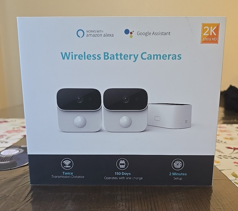 Surveillance Wireless Security Camera System Assure B1 With 2