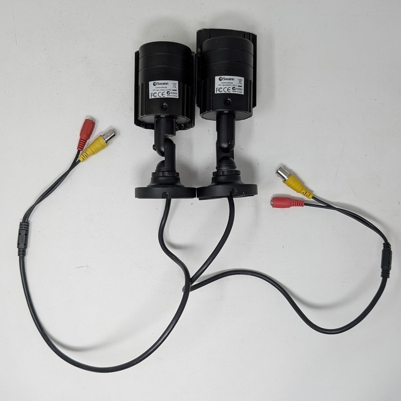 Swann Pro-530 Security Camera Lot Of 2 with Cables Pro Series CCTV gallery