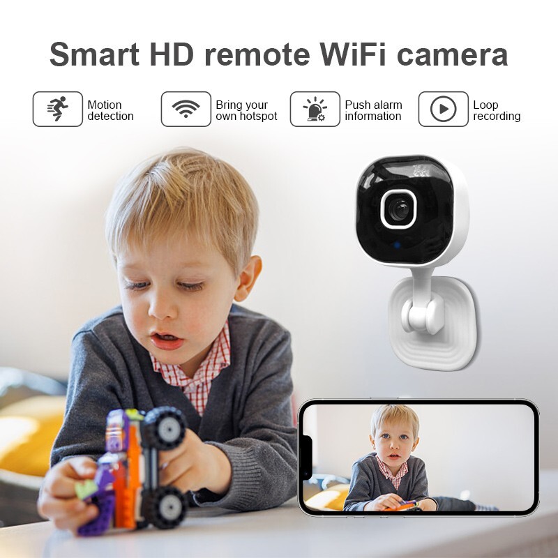 HD 1080P Wireless WiFi CCTV Indoor Outdoor MiniIP Camera Home Security Cam gallery