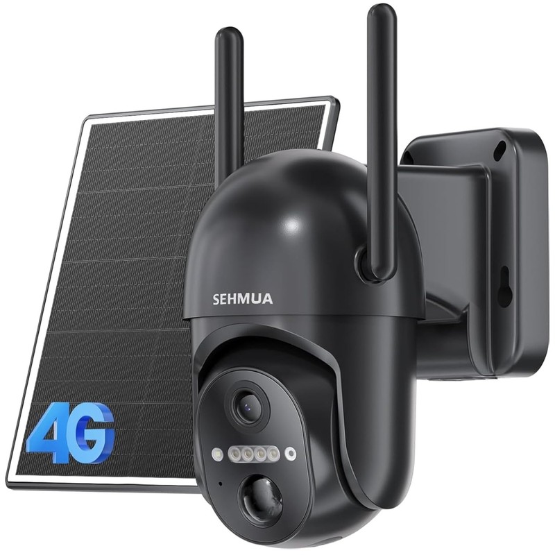 Waterproof 4G LTE PIR Motion Security Camera