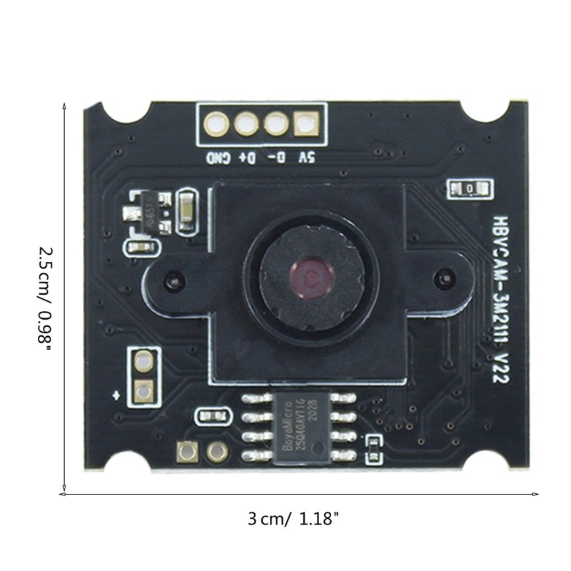USB 1920x1080 OV3660 Camera Module 3MP 64°/110° Manual-focus Lens USB Drive Free gallery