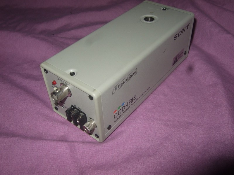 Sony CCD Color Video Camera SSC-C374 Japan Used #2162 gallery