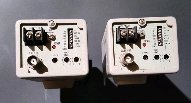 Panasonic WV-CP414 Color CCTV Camera 24V AC - Lot Of 2 gallery