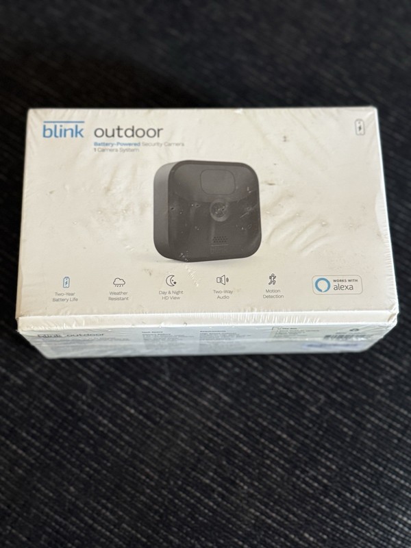 Brand New Blink Outdoor Battery-Powered Wireless 1080p Security System 1 Camera