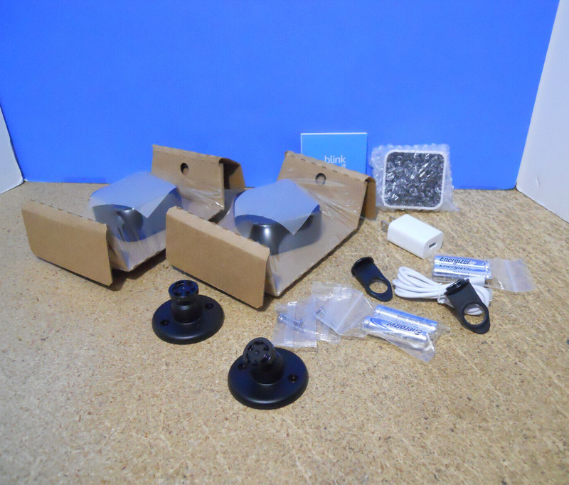 Blink Outdoor 4 Wireless 2 Camera System Kit w/ Sync Module (4th Gen) Certified gallery