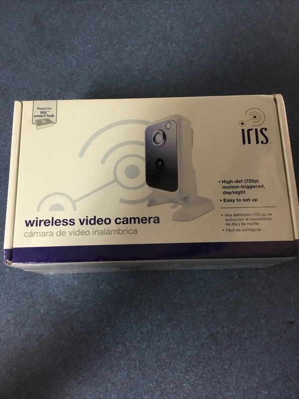 Iris Digital IP Indoor Wireless HD Security Camera Day-Night Vision New Sealed