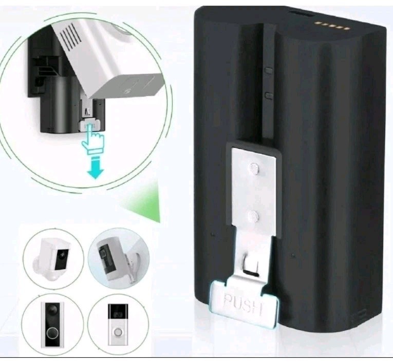 Genuine Rechargeable Battery Pack for Ring Doorbell / Spotlight Camera and Stick gallery