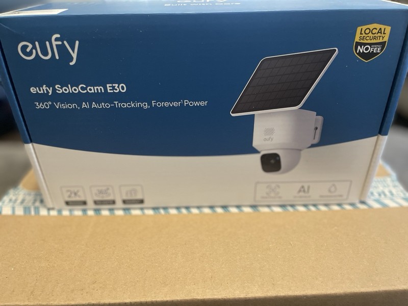 eufy Security SoloCam E30 2K Outdoor Solar-Powered Pan & Tilt Camera gallery