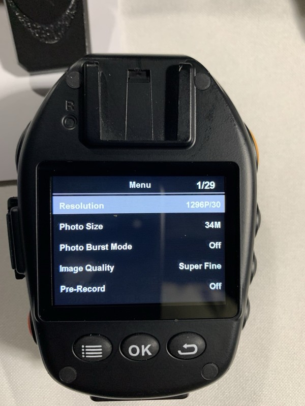 CAMMHD YX1-64G 2K/1440P Body Camera Support Video Audio Image gallery