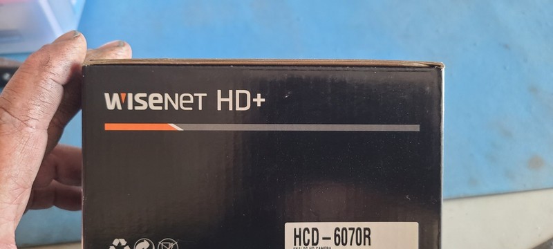 •SEALED• Wisenet HCD-6070R
