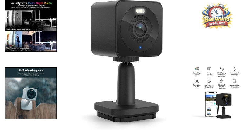Two-Way Audio Smart Camera with Local Recording - Perfect for Home Surveillance gallery