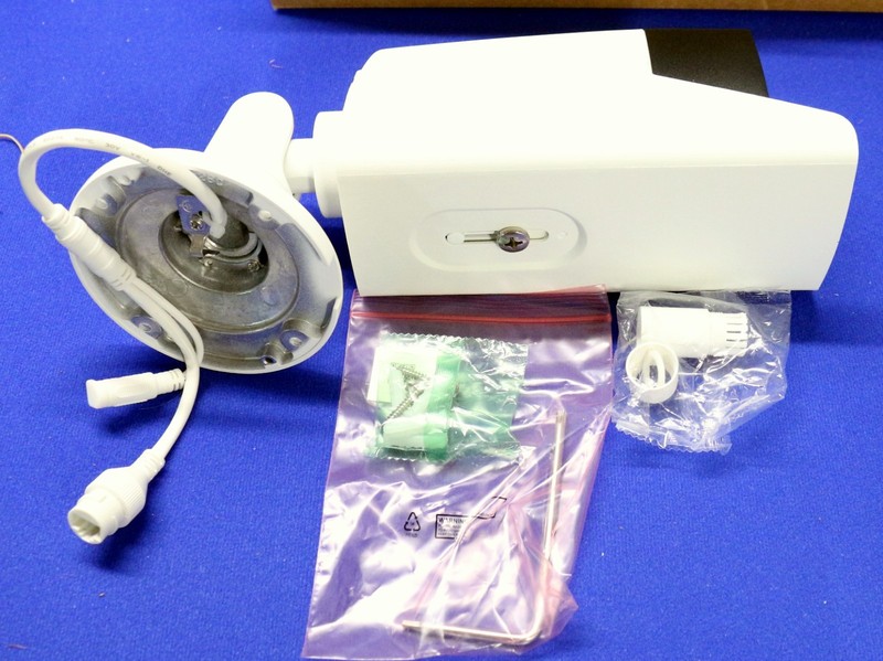 Electronic 6MP 4mm IP Mini Bullet True WDR Network Camera White HES326-XB-4 gallery