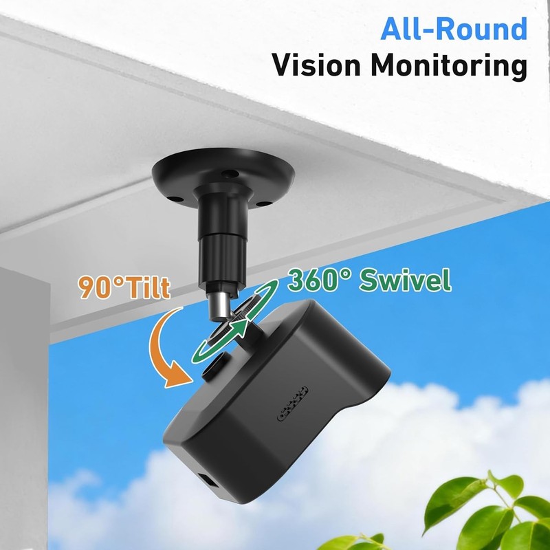 Blink Outdoor Camera Mount 3 Pack: Adjustable, Weatherproof, Secure Installation gallery