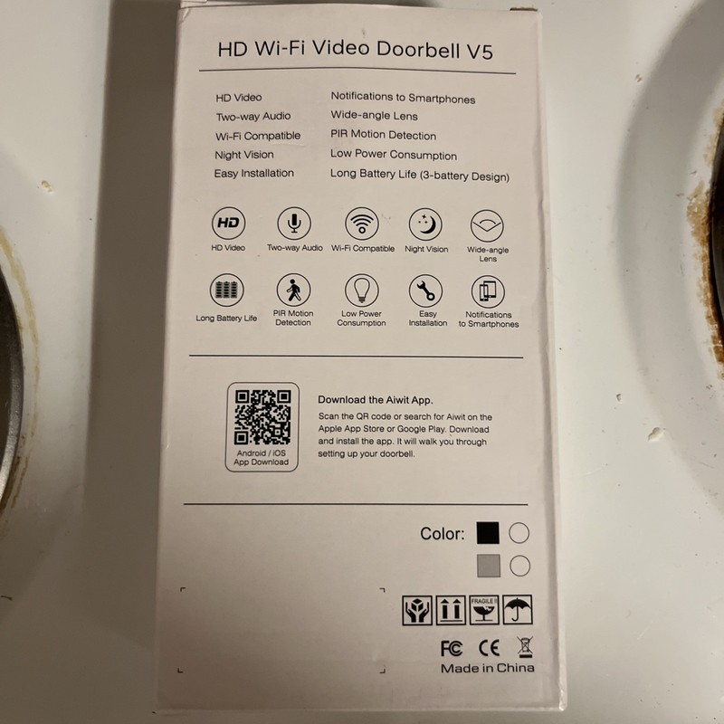 Video Doorbell Wi-Fi V5 Smart Video Doorbell Two Way Audio gallery