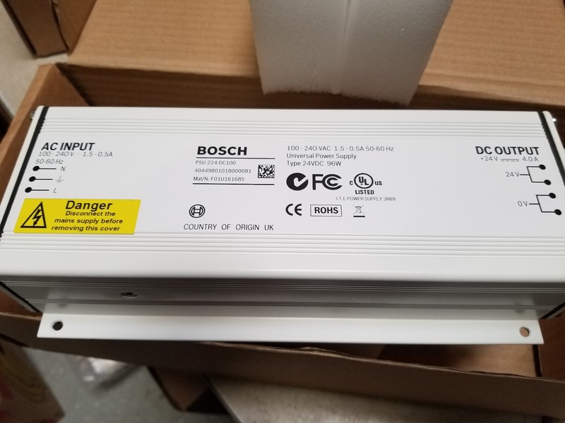 BOSCH SECURITY ( CCTV ) SYSTEMS INC. PSU224DC100 Universal Power Supply gallery