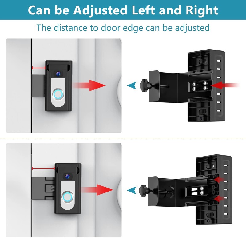 2024 Upgrade Anti-Theft Video Doorbell Mount, Not Block Doorbell Motion Senso... gallery