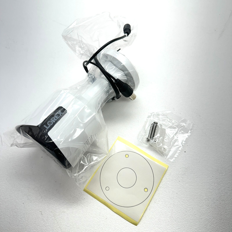 **OPEN BOX** Lorex 5MP CVI Deterrence Bullet Camera NTSC (C581DA-Z)-WHITE gallery